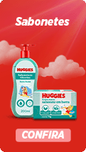 Sabonetes Huggies